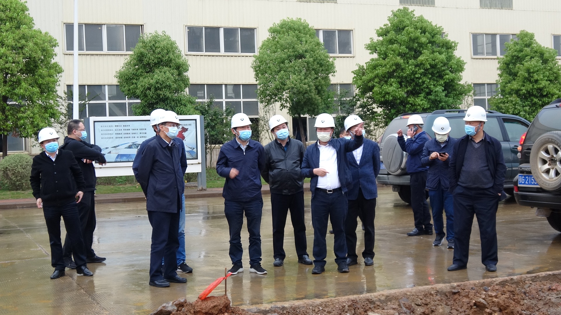 省經(jīng)信廳領(lǐng)導(dǎo)蒞臨公司考察